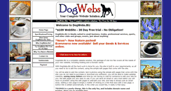Desktop Screenshot of dogwebs.biz