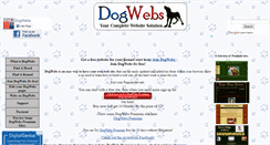 Desktop Screenshot of dogwebs.net